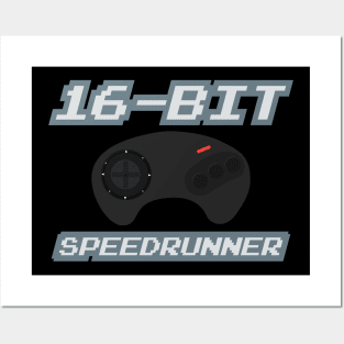 16-Bit Speedrunner Posters and Art